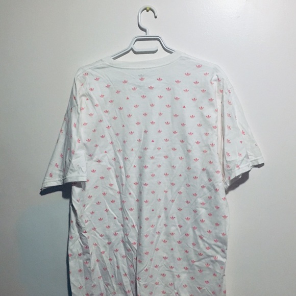Adidas pink pattern tee - Picture 2 of 3